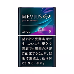 MEVIUS PREMIUM MENTHOL OPTION PURPLE 8mg 10 Packs